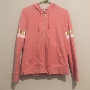 EUC Victoria’s Secret Full Zip Hoodie, Size Small